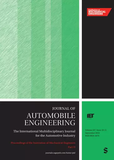 Reviewer at Proceedings of the Institution of Mechanical Engineers, Part D: Journal of Automobile Engineering